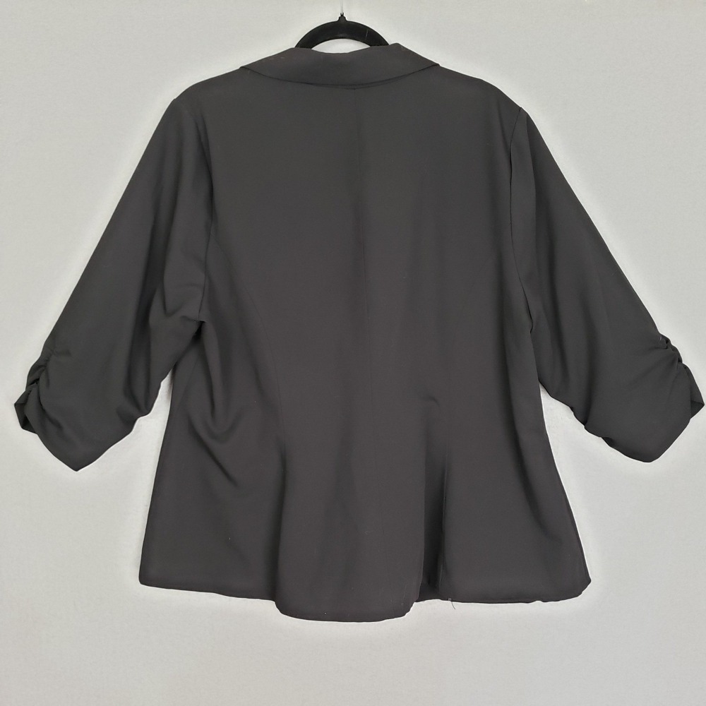 Torrid Studio Size 2X Blazer Jacket Ambition Is The New Black Career Coorporate - Picture 3 of 10